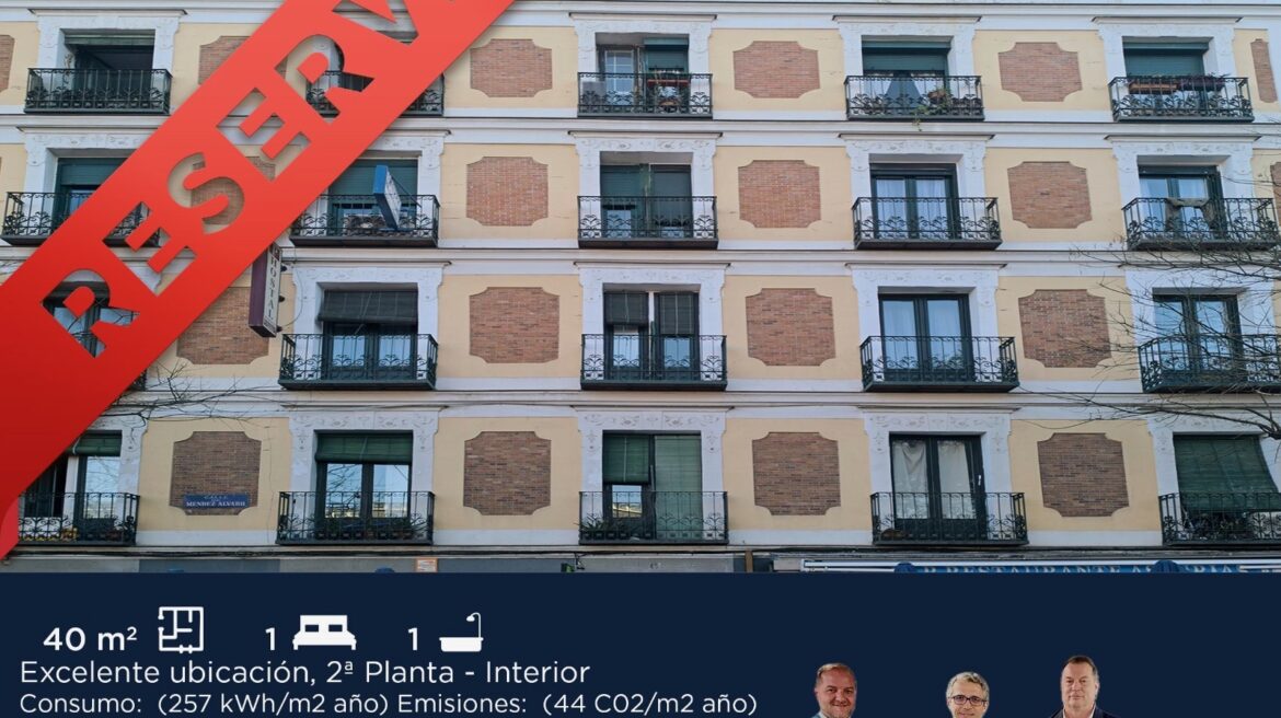 Piso en venta en Méndez Álvaro